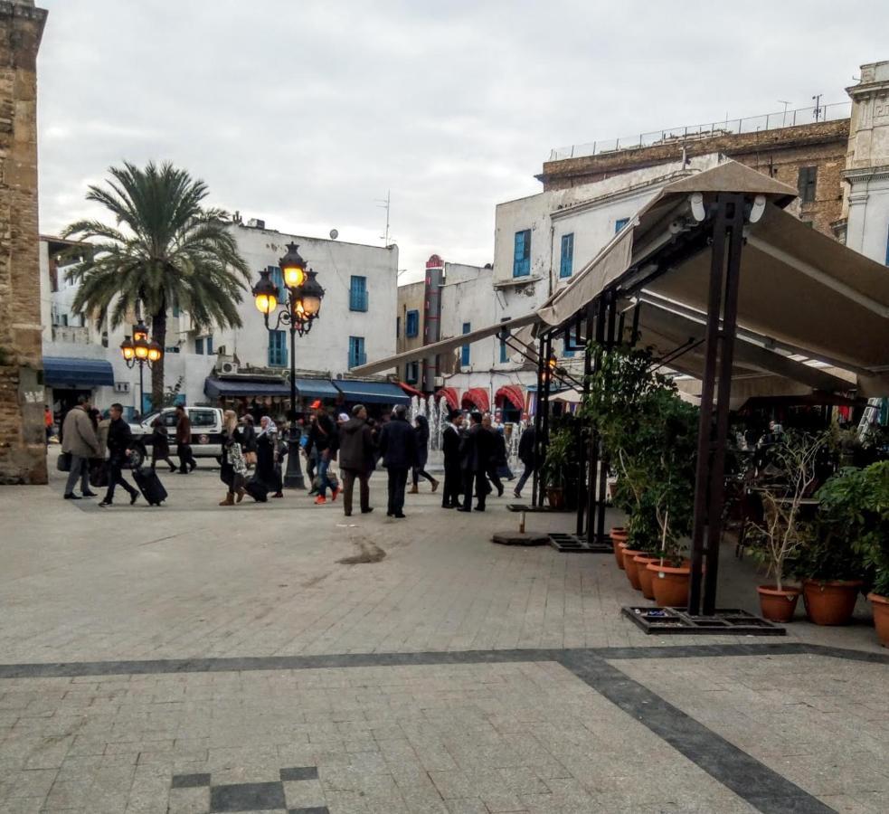 Hotel Marhaba - Beb Bhar Tunis Exteriör bild