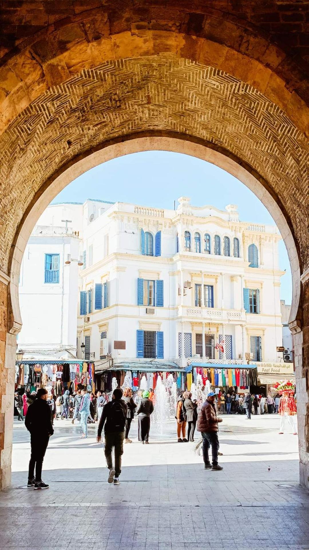 Hotel Marhaba - Beb Bhar Tunis Exteriör bild